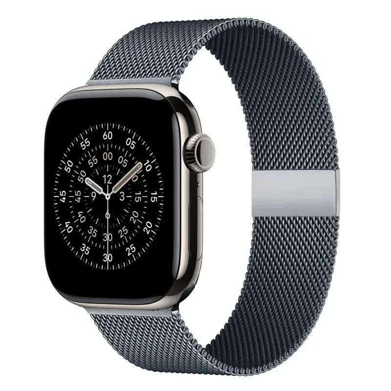 Milanese Loop Metal Band for Apple Watch – Compatible with Series 11, 10, 9, 8, 7, 6, 5, 4, SE & Ultra 2/3, 40–49mm