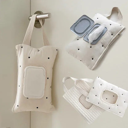 Distributeur de mouchoirs pour poussette – Boîte à mouchoirs portable pour voiture et organiseur de serviettes en papier pour poussettes, sacs à langer et voyages