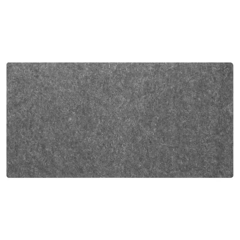Large Wool Felt Desk Mat - Non-Slip Keyboard & Mouse Pad for Gaming, Office & Computer Desk Protection