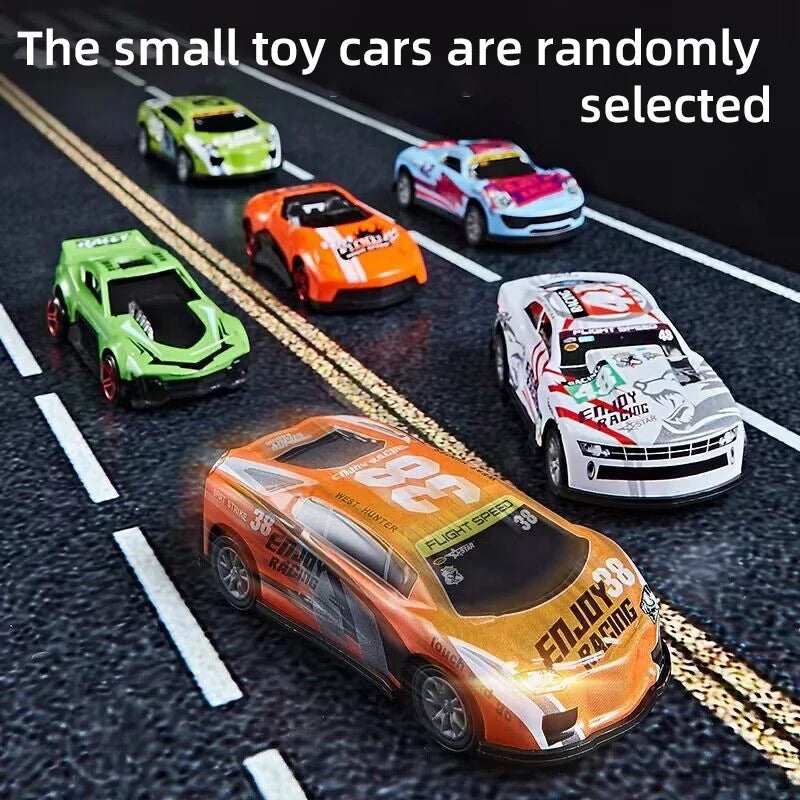 Pop-Up Container Truck Toy – Engineering Racing Vehicle with 6 Alloy Wheels, Push-Pull Construction Toy for Children & Kids
