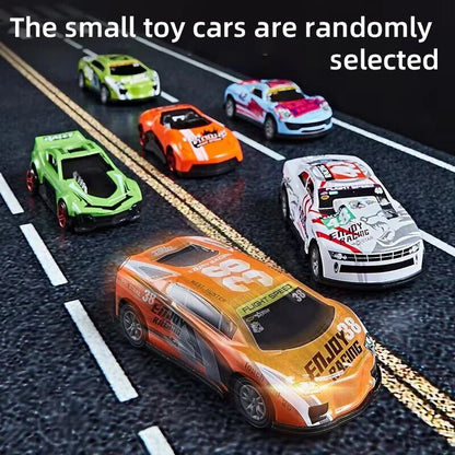 Pop-Up Container Truck Toy – Engineering Racing Vehicle with 6 Alloy Wheels, Push-Pull Construction Toy for Children & Kids