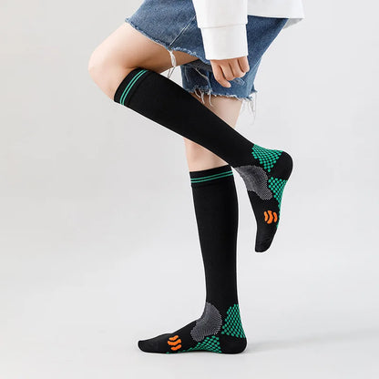 Compression Socks 20–30mmHg Knee High Support Stockings for Men & Women – Running, Cycling & Varicose Vein Relief (EU 36–50)