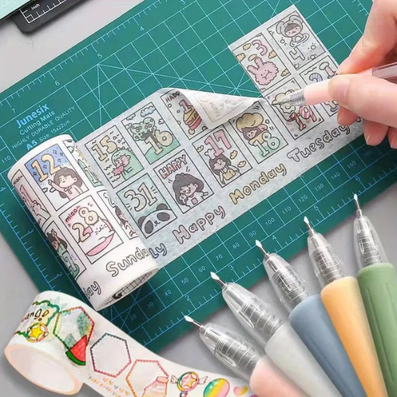 1 Couteau-stylo utilitaire – Outil de coupe de précision pour le papier, le scrapbooking, les projets de bricolage, les fournitures d'art, l'école et le bureau