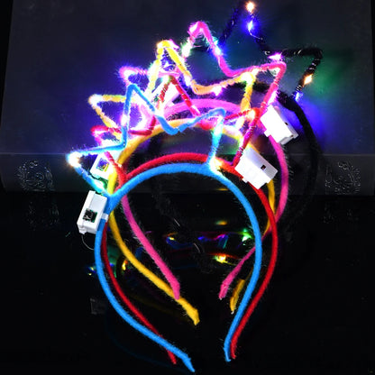 Serre-tête lumineux LED Oreilles de Chat & Lapin – Bandeau lumineux pour Anniversaires, Festivals & Mariages