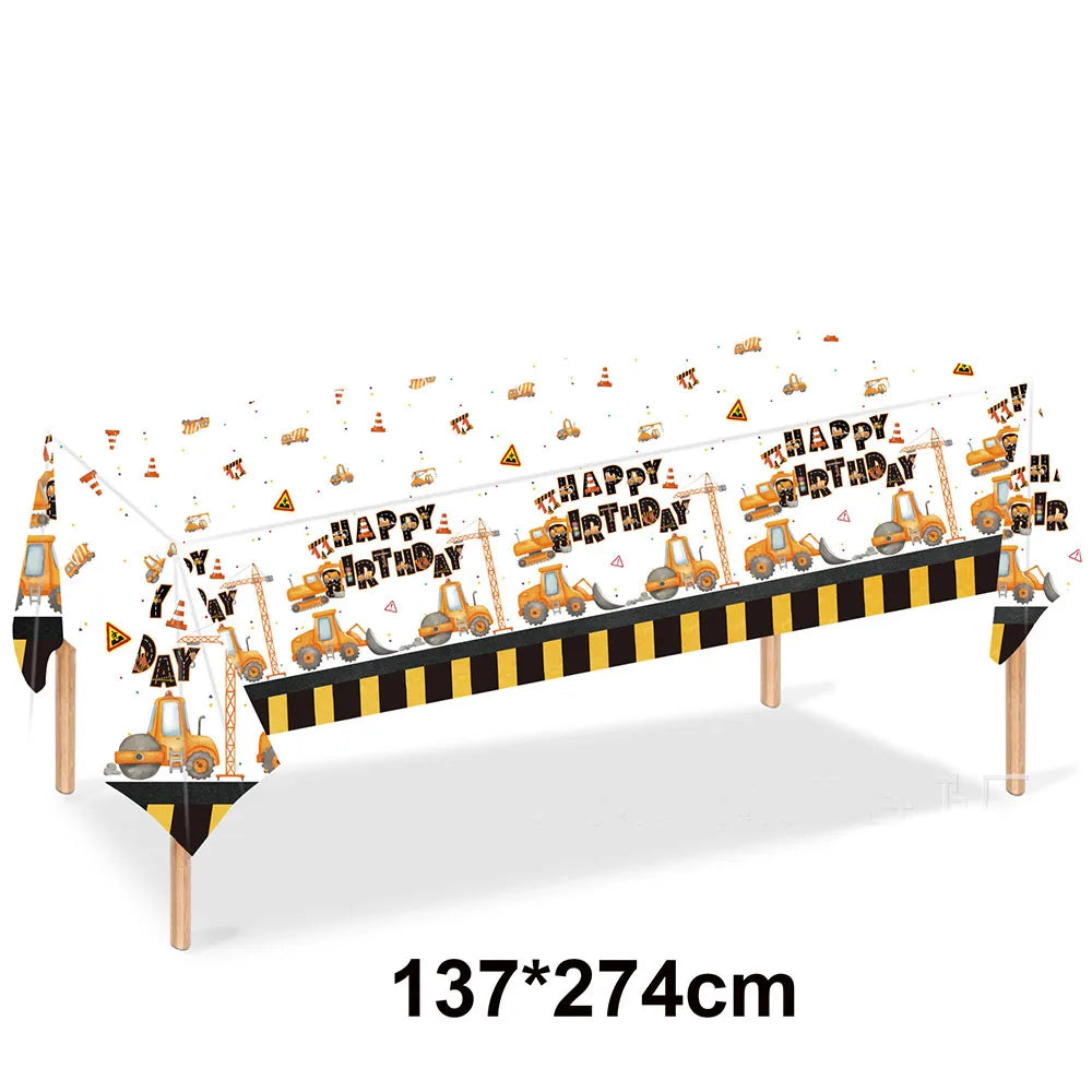 Construction Truck Slap Bracelets – Kids' Engineering-Themed Wristbands for Construction-Themed Birthday Parties, Party Favors & Goodie Bag Fillers