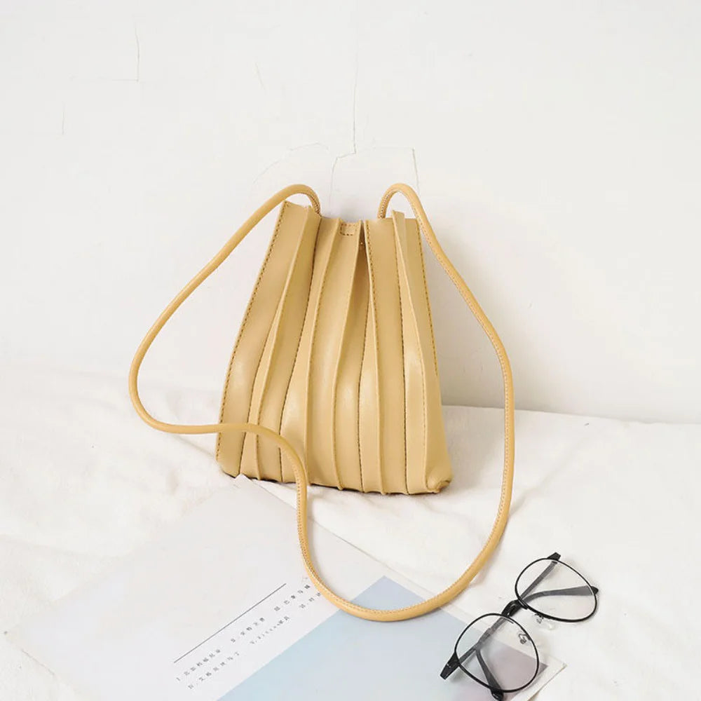 Soft PU Mini Crossbody Phone Bag for Women Lightweight Single Shoulder Mobile Phone Purse