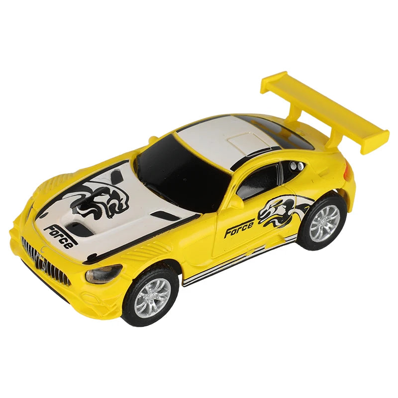 Voiture de slot analogique 1:64 pour Carrera GO et Scalextric – Voiture de course électrique à grande vitesse, véhicule jouet de piste de course de police