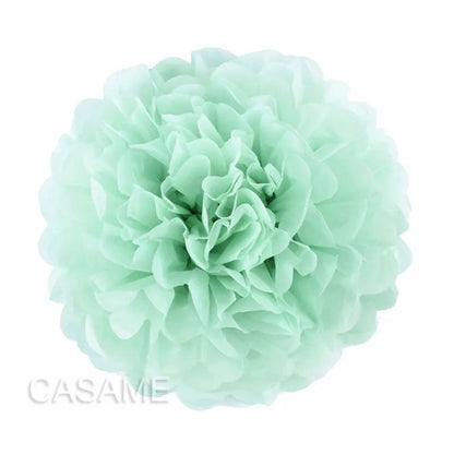 5PCS Tissue Paper Pom Poms – 4–12 Inch Paper Flower Balls for Weddings, Birthdays & Party Decorations