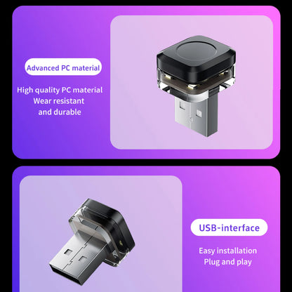 Universal USB LED Car Interior Ambient Light – Plug & Play Mood Lamp for Reading & Interior Décor