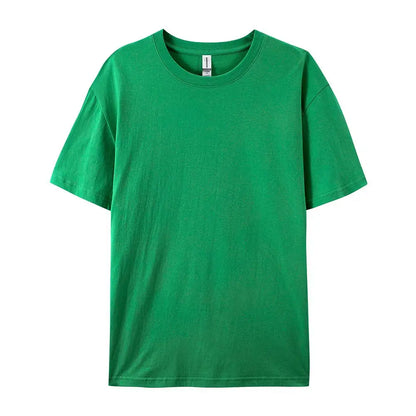 Women’s 100% Cotton Solid T-Shirt Summer Casual Sporty Loose Short Sleeve O-Neck Tee White Black