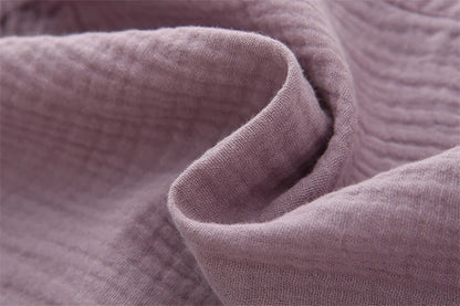 Mameluco de verano 100% algodón y lino para recién nacidos – Bodysuit sin mangas suave y transpirable para bebés y niñas