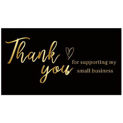 10–50PCS Thank You for Your Order Cards – Small Business Customer Appreciation Greeting Cards for Shopping & Purchase Orders