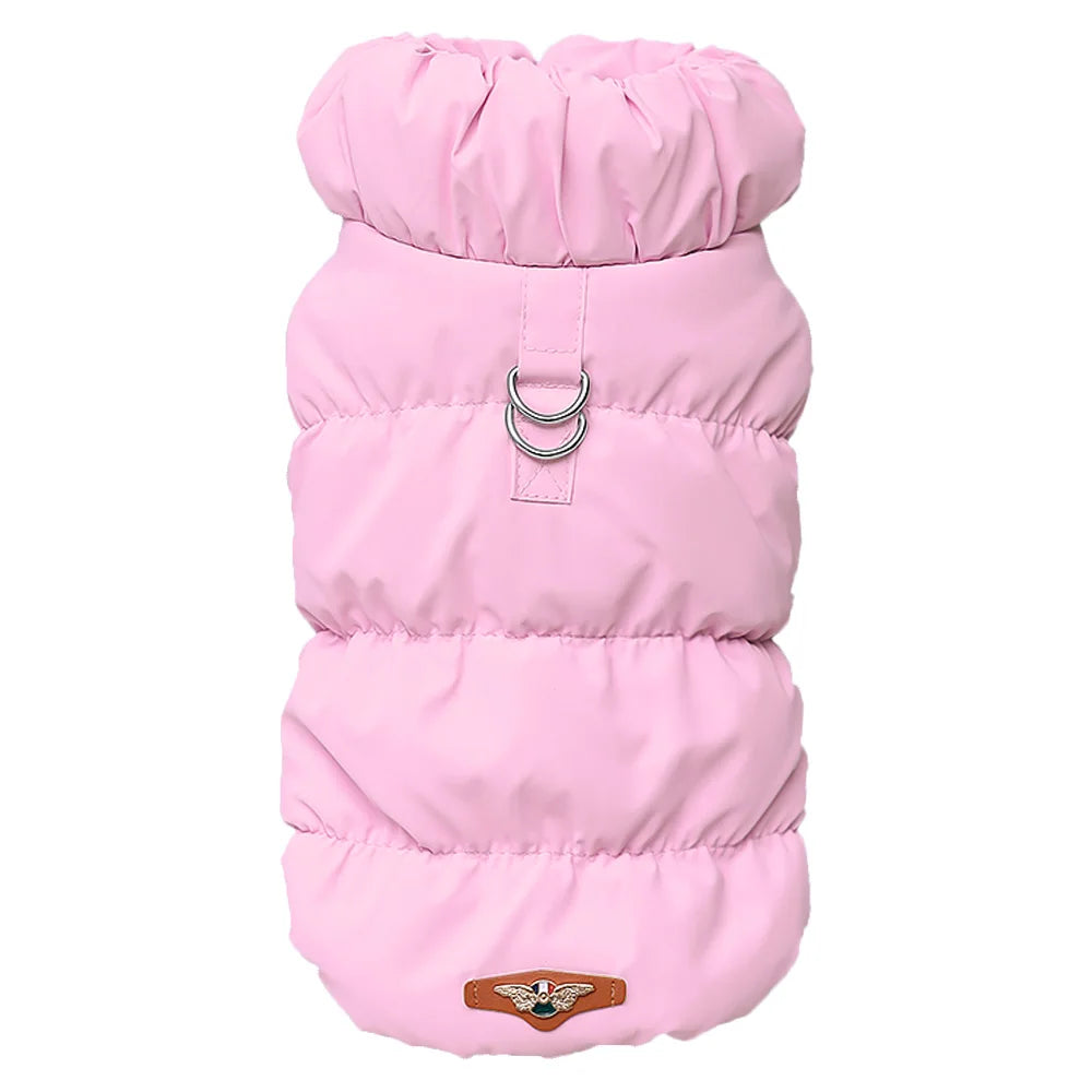 Warm Padded Dog Coat – Soft Winter Jacket Vest for Small & Medium Dogs, Cozy Puppy Clothes for Chihuahuas, French Bulldogs & Poodles