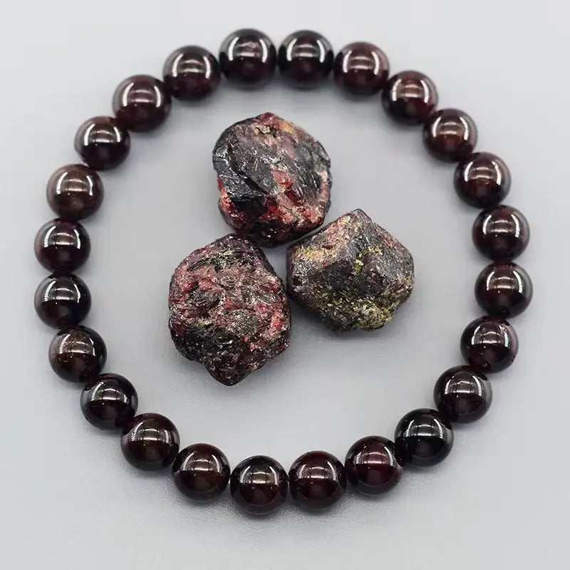 Bracelet en perles de cristal d'améthyste naturelle – Bracelet en pierres véritables pour femmes, bijoux énergétiques Reiki et accessoire de mode