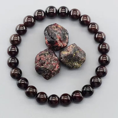 Bracelet en perles de cristal d'améthyste naturelle – Bracelet en pierres véritables pour femmes, bijoux énergétiques Reiki et accessoire de mode