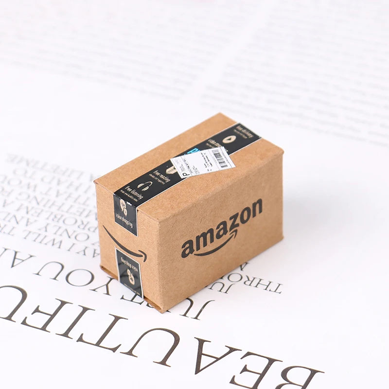1/5pcs Mini Boîte en Carton Express Accessoires de Maison de Poupée – Boîtes de Livraison Simulation Réaliste pour Scènes Miniatures, Meubles de Maison de Poupée, Jardin Féerique & Décoration Artisanale