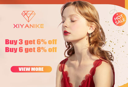 XIYANIKE French Waterdrop Ear Stud Earrings – Vintage Fashion Jewelry for Women & Girls, Elegant Drop Earrings for New Year, Party, Valentine’s Day Gifts & Special Occasions
