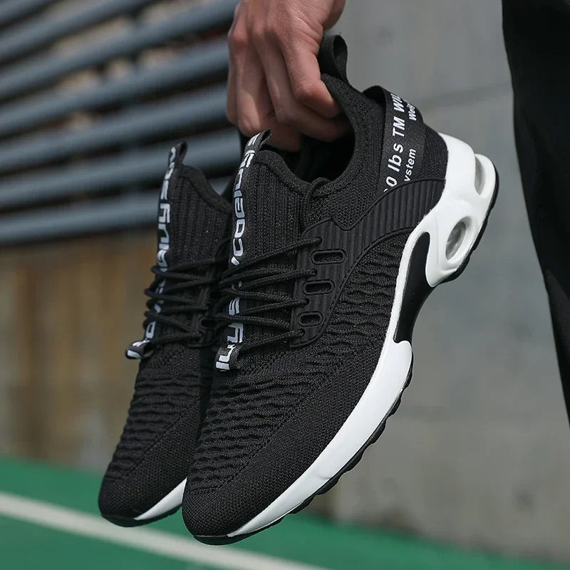 Men's Breathable Mesh Sneakers Lightweight Casual Walking Running Sports Shoes