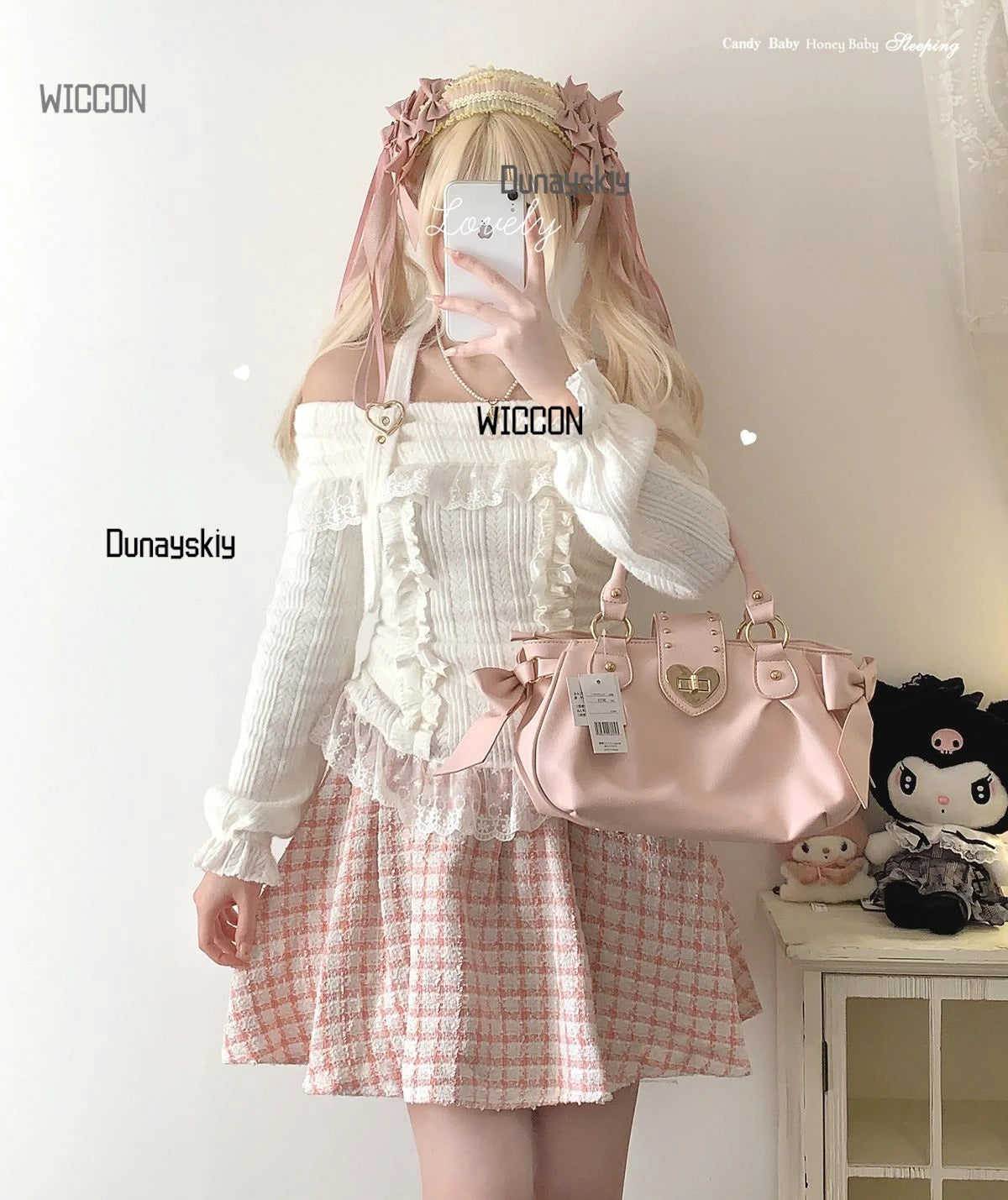 Woman Character Angel Role Play Costume – Japanese Anime Kimono Slit Elf Goddess Dress COS Uniform Set