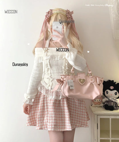 Woman Character Angel Role Play Costume – Japanese Anime Kimono Slit Elf Goddess Dress COS Uniform Set