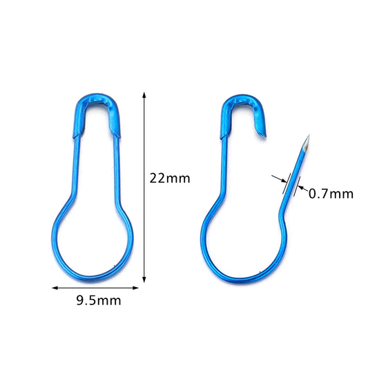 200PCS Imperdibles de Metal de Calabaza – Accesorios DIY de Costura y Manualidades para Ganchillo, Marcadores de Tejer, Pespuntes, Etiquetas, Broches y Proyectos Hechos a Mano