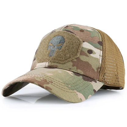 2026 Unisex Summer Baseball Cap – Breathable Sun Protection Hat for Men & Women, Outdoor Sports Skull Head Cap