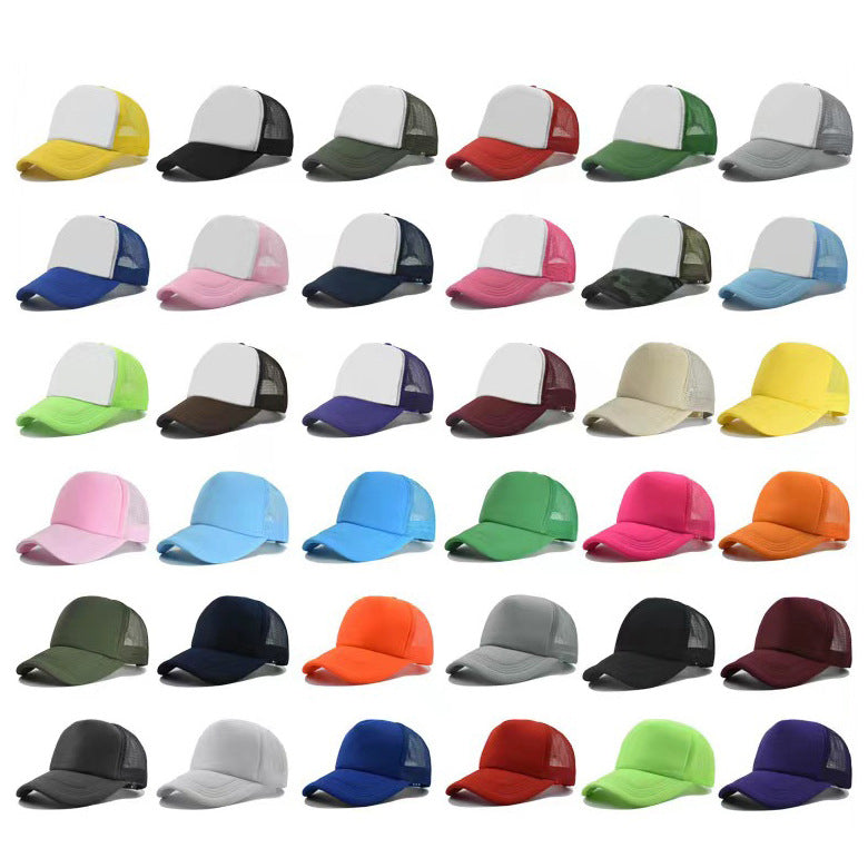 Gorra Trucker de Malla de 5 Paneles con Logotipo Personalizado – Gorra de Béisbol Ajustable para Hombres y Mujeres, Equipos Deportivos y Uso al Aire Libre en Verano