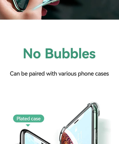 Protector de pantalla de cristal templado HD Joyroom para iPhone series 15, 16 y 17 – Cobertura total (1–3 unidades)