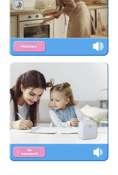 Temporizador visual de 60 minutos con luz nocturna – Reloj de cuenta regresiva para niños, estudiantes y productividad