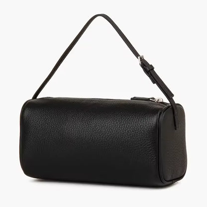 Donna-in Genuine Cowhide Leather Handbag – Women’s Full Grain Leather Top Handle Bag with Shoulder Strap, Luxury Soft Sheepskin Lining, Elegant Vintage Purse for Daily Use, Work & Fashion Styling