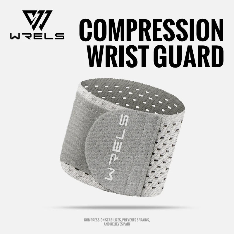 WRELS Wrist Support Brace – Breathable Elastic Compression Wrist Wrap for Gym, Fitness, Sports & Weightlifting