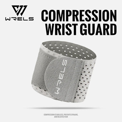 WRELS Wrist Support Brace – Breathable Elastic Compression Wrist Wrap for Gym, Fitness, Sports & Weightlifting