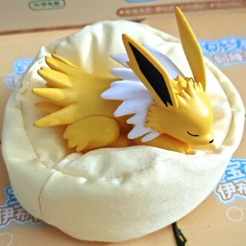 Original Pokémon Eevee Sleeping Position Series Blind Box – Sylveon, Umbreon, Flareon, Jolteon Desktop Decoration Model Gift