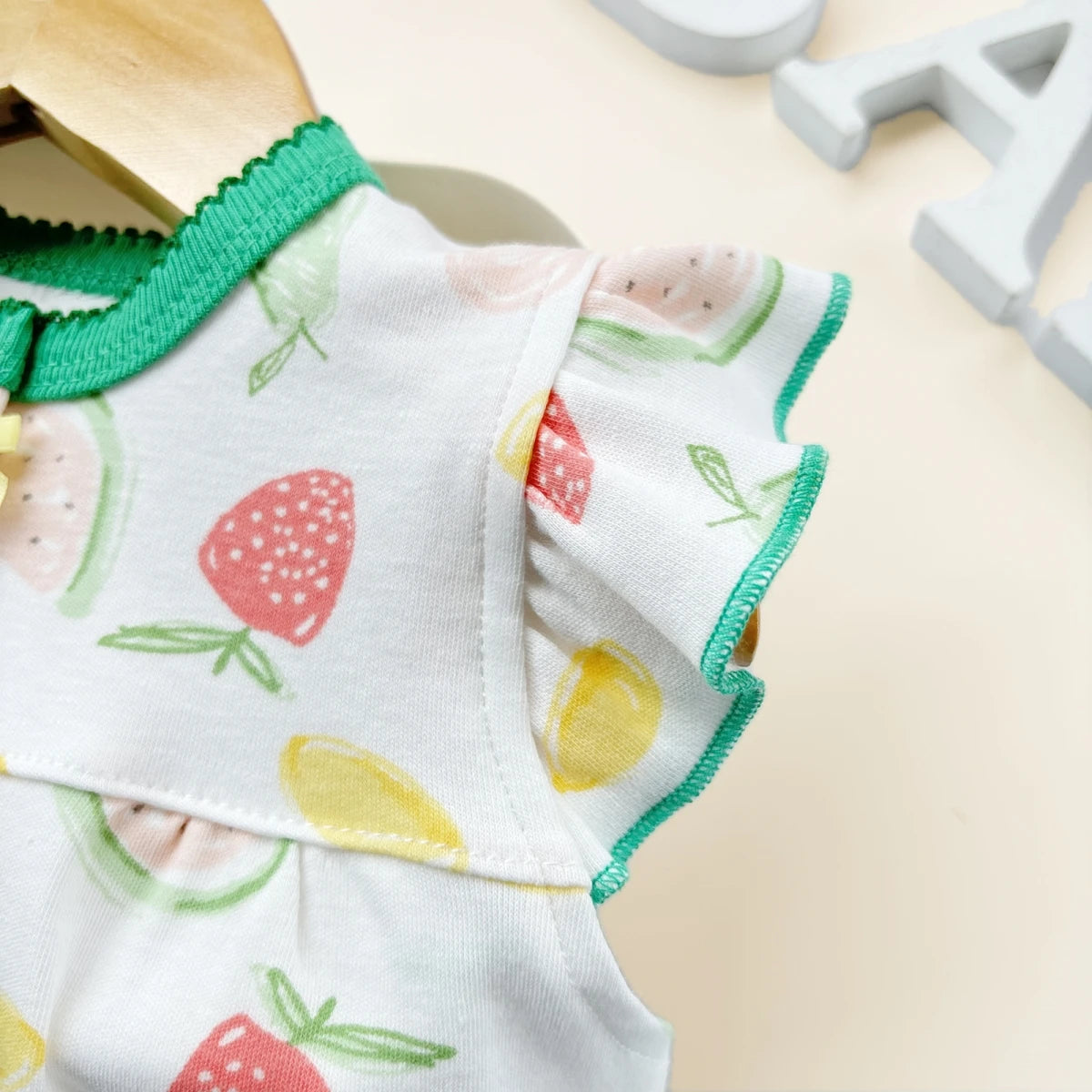 Pelele de verano para bebé recién nacido – Body de manga corta de algodón suave con estampado de dibujos animados para bebés y niñas (3-18 meses)