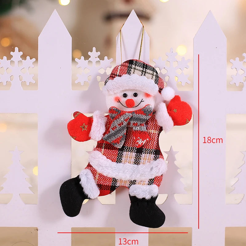 Red Star Christmas Tree Ornament – DIY Hanging Pendant Decoration for Xmas, New Year Party, Home Decor & Holiday Gifts
