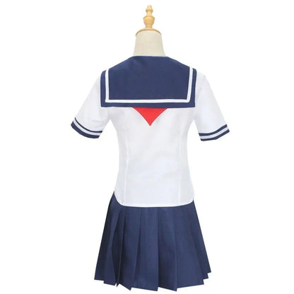 Anime School Style Cosplay Costume Set – JK-Inspired Uniform Outfit for Women, Synthetic Roleplay Costume for Halloween, Party & Convention Wear