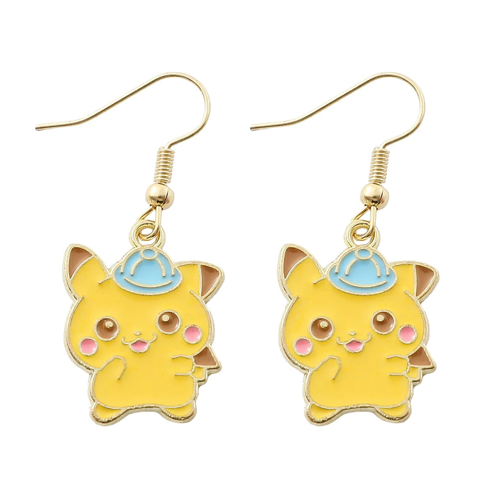Pokémon Metal Figure Toy – Pikachu, Squirtle, Psyduck & Charmander Collectible Gift