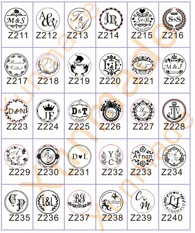 Custom Initials Embosser Stamp – Personalized Book & Wedding Embossing Seal for Address, Library & Gift Branding | Custom Paper Decor Accessory