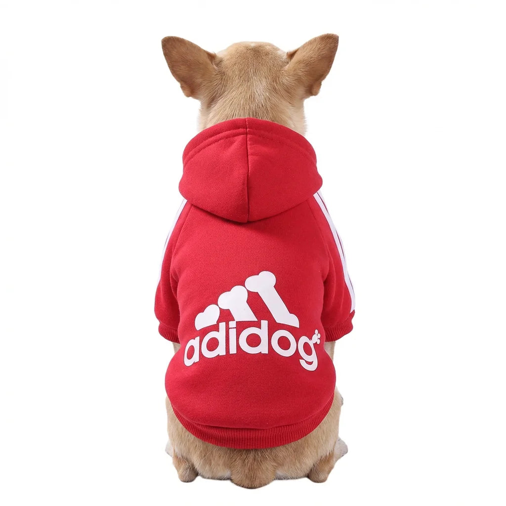 XS-5XL Fashion Dog Hoodie – Warm Cotton Sweatshirt Jacket for Small, Medium & Large Dogs, Two-Legged Pet Clothes for Everyday Wear