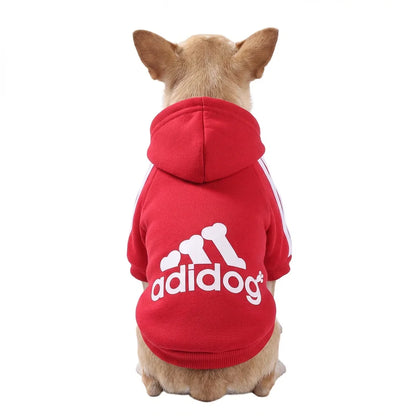 XS-5XL Fashion Dog Hoodie – Warm Cotton Sweatshirt Jacket for Small, Medium & Large Dogs, Two-Legged Pet Clothes for Everyday Wear