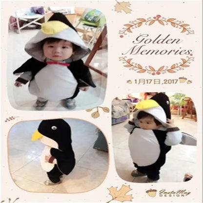 Penguin Halloween Costume for Baby & Kids – Toddler Animal Cosplay Fancy Dress Outfit for Carnival, Birthday Parties & Dress-Up