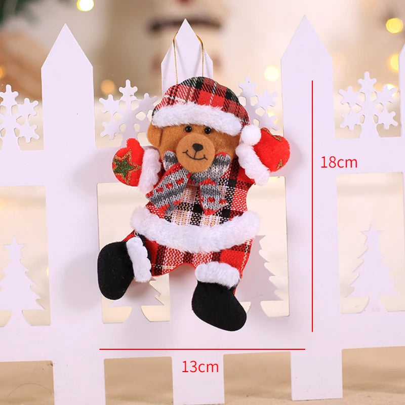 Red Star Christmas Tree Ornament – DIY Hanging Pendant Decoration for Xmas, New Year Party, Home Decor & Holiday Gifts
