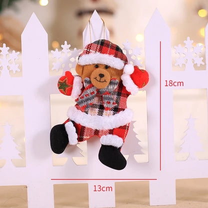 Red Star Christmas Tree Ornament – DIY Hanging Pendant Decoration for Xmas, New Year Party, Home Decor & Holiday Gifts