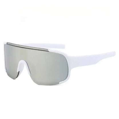 Kids' Colorful Lens Sunglasses – UV Protection Sports Eyewear for Boys & Girls, Trendy Outdoor Cycling Sun Shades