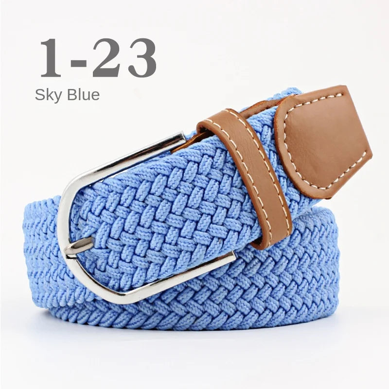 Unisex Canvas Belt Adjustable Nylon Waist Belt for Jeans, Casual & Outdoor Wear (107/120cm)