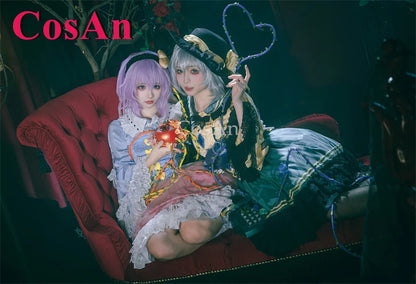 Touhou Project Komeiji Koishi Cosplay Costume Dress – Elegant Sweet Formal Outfit for Game Cosplay, Party, Halloween & Roleplay Wear