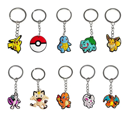 Pokémon Birthday Party Decorations Set – Balloons, Keychains, Napkins, Stickers, Tableware, Plates & Tablecloth Party Supplies & Favors