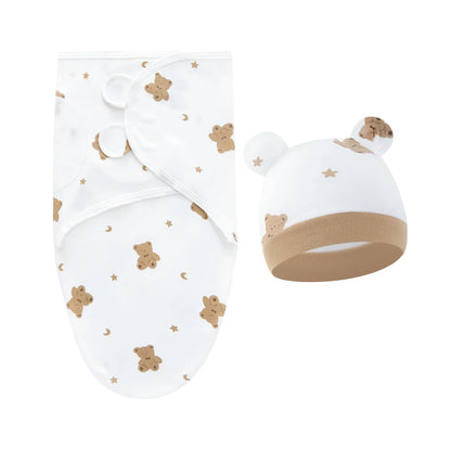 Soft Baby Swaddle Wrap – Warm Cotton Newborn Cocoon Blanket for Infants, Cozy Baby Wrap & Sleeping Blanket