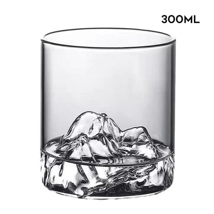 200/300ML Creative Mountain Glass Cup, Japanese Style Tea Cup, Aesthetic Glass Water Mug, Household Drinking Cup, Unique Gift