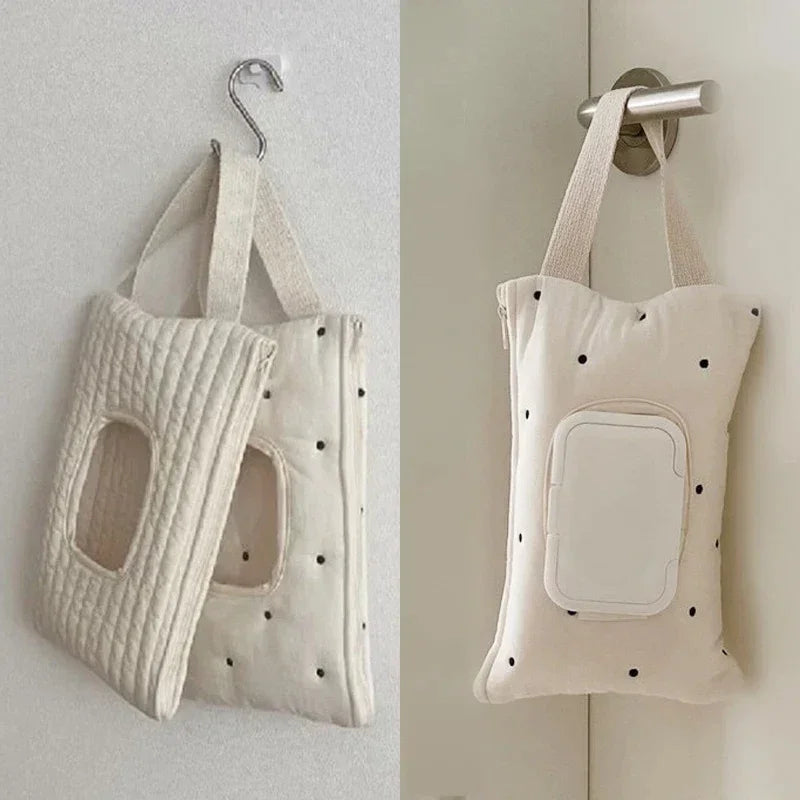 Distributeur de mouchoirs pour poussette – Boîte à mouchoirs portable pour voiture et organiseur de serviettes en papier pour poussettes, sacs à langer et voyages